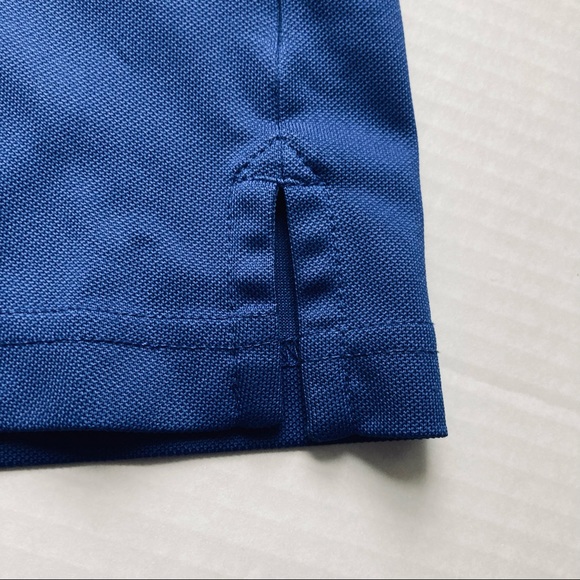 Greg Norman for Tasso Elba Mens Blue Short Sleeve Five Iron Golf Polo Si… - Picture 12 of 14